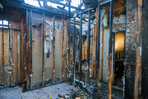 Professional Fire Damage Removal technician working in Kenbridge, VA